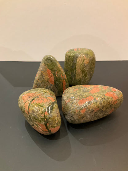 Unakite Free Form – Unakite Stone for Balance and Connection to Nature