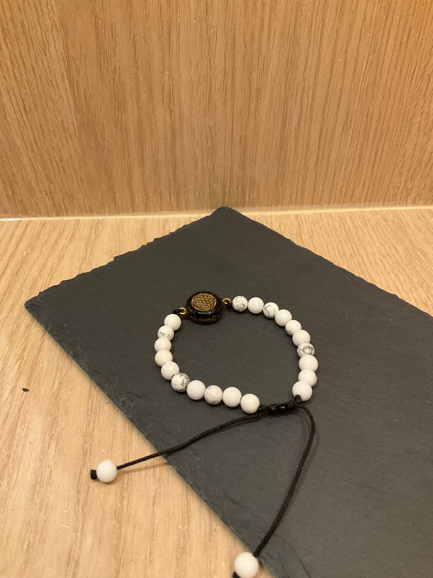 Mini Orgonite Bracelet – Symbol & Gemstone Series