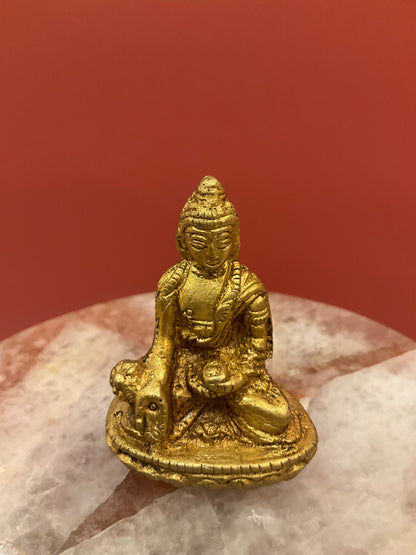 Medicine Buddha Brass Statue – Decorative Figure of Healing and Spiritual Wisdom