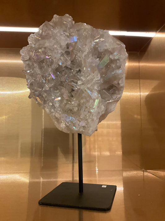 Aura Quartz With Base