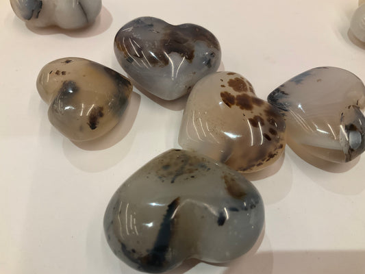 Mini Agate Heart