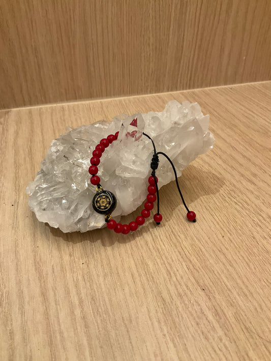Mini Orgonite Bracelet – Symbol & Gemstone Series