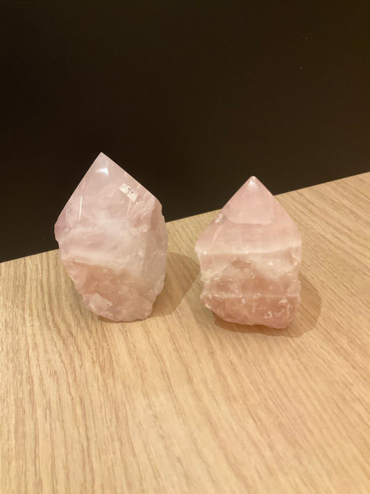 Rose Quartz Raw Point
