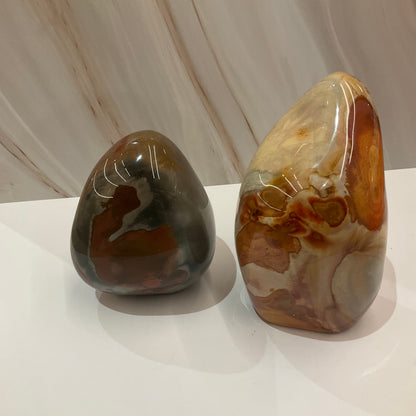 Polychrome Free Form – Decorative Polychrome Jasper for Stability and Earth Connection