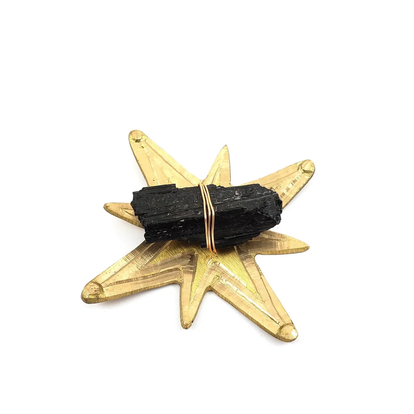 Black Tourmaline Star Dish