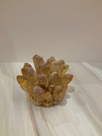Citrine Phantom Quartz Medium – Energy, Growth, and Elegance