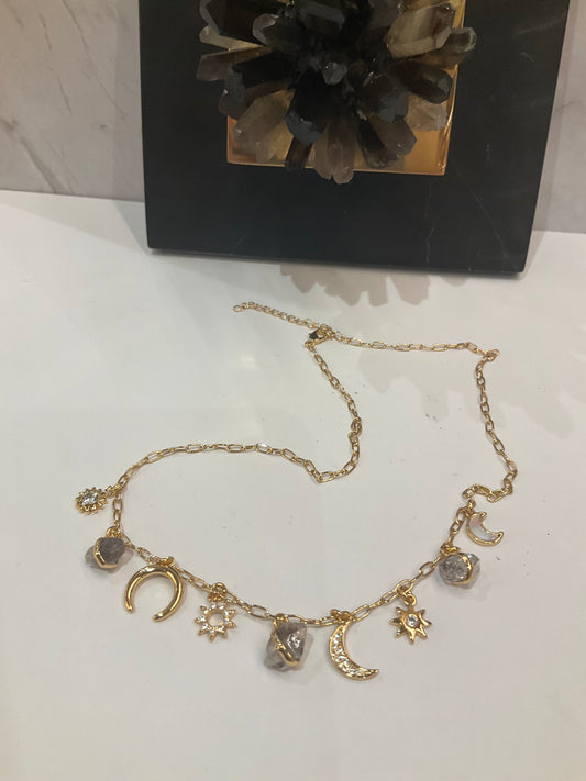 Nebula Fragments charm Necklace
