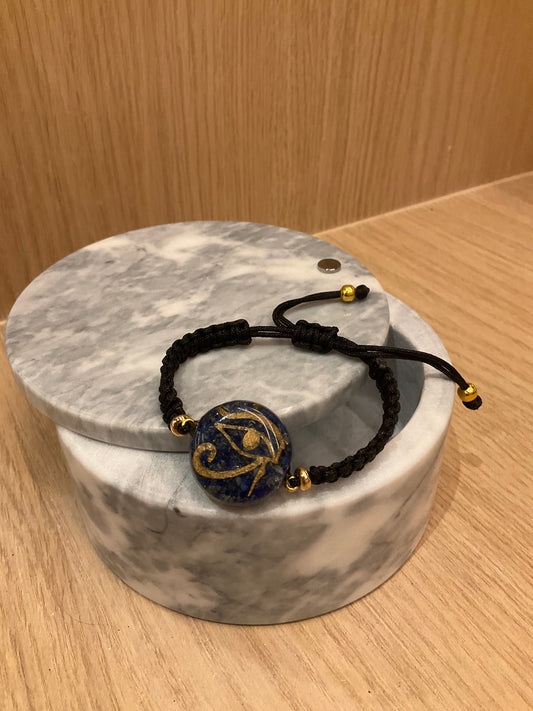 Orgonite Bracelet "Ojo de Horus" - Lapis Lazuli