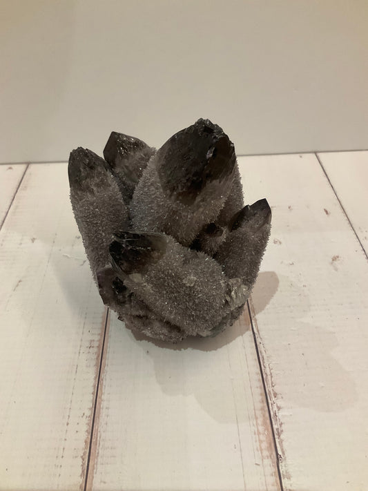 Purple Ghost Phantom Quartz Cluster
