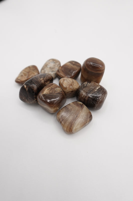 Chocolate Calcite Pocket Crystal