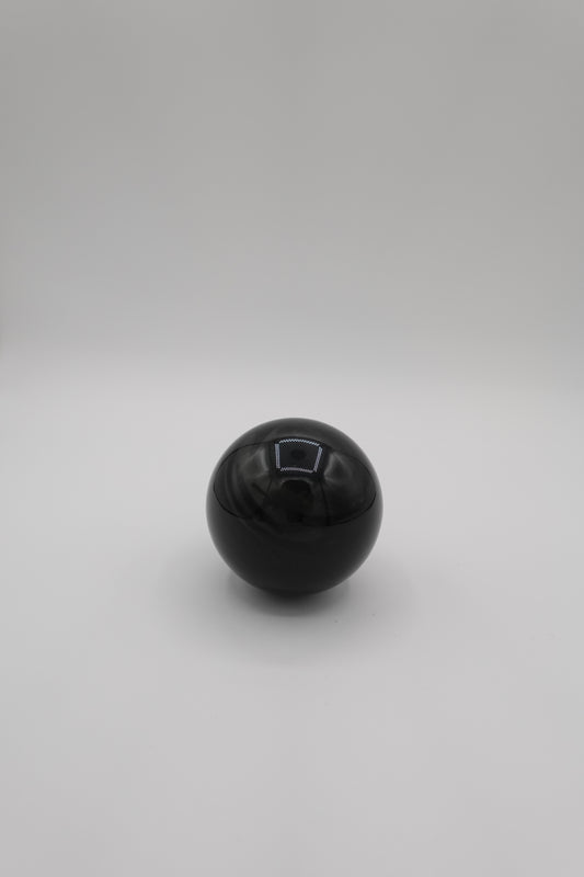 Black Obsidian Sphere Size 3