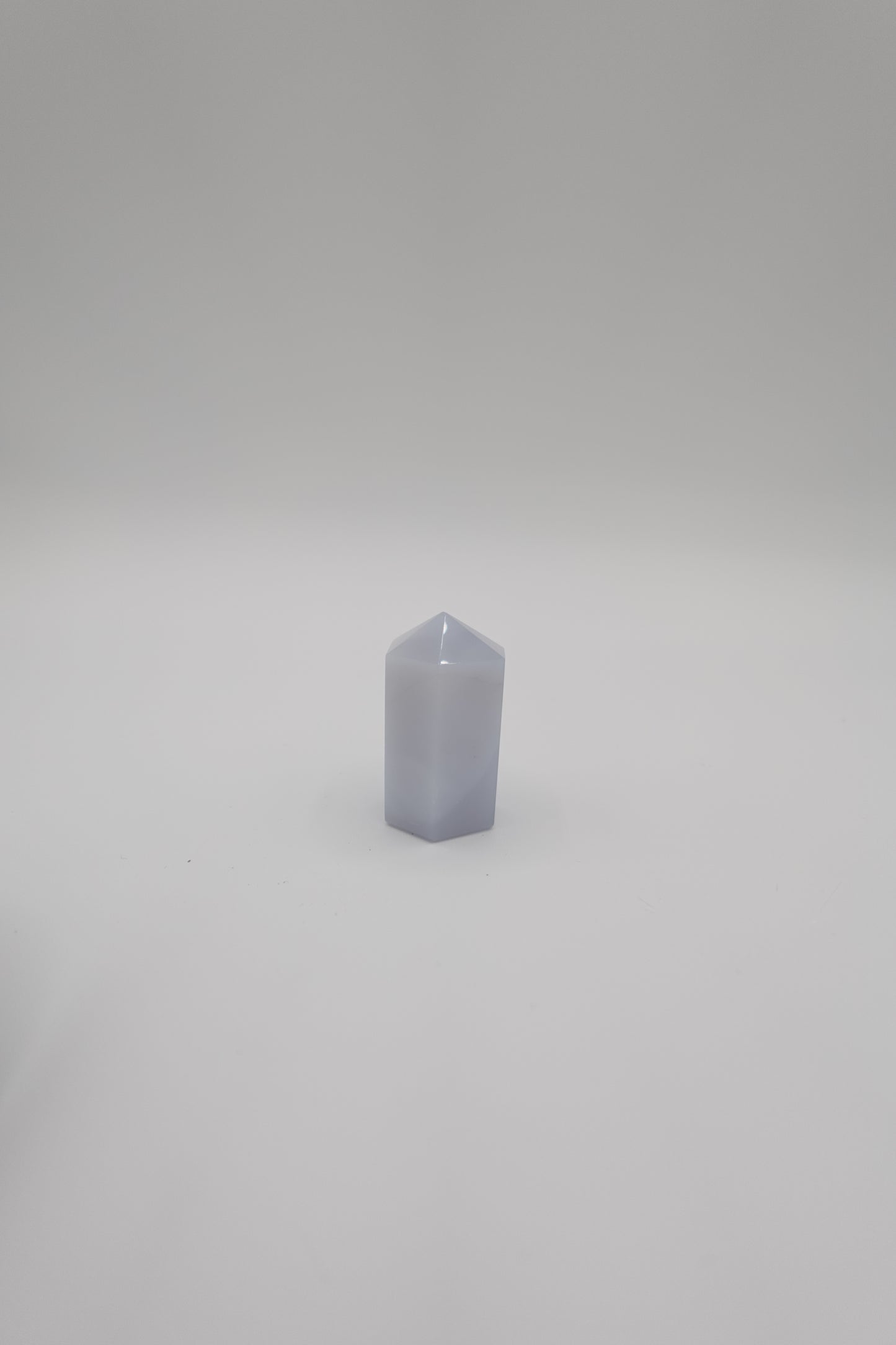 Mini Blue Chalcedony Tower