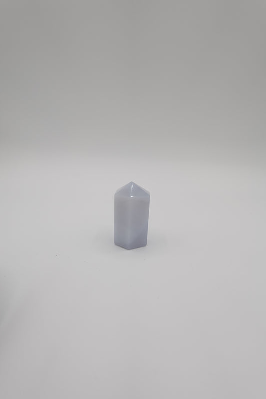 Mini Blue Chalcedony Tower