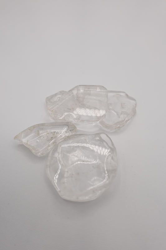 Polished Clear Quartz Pocket Crystal