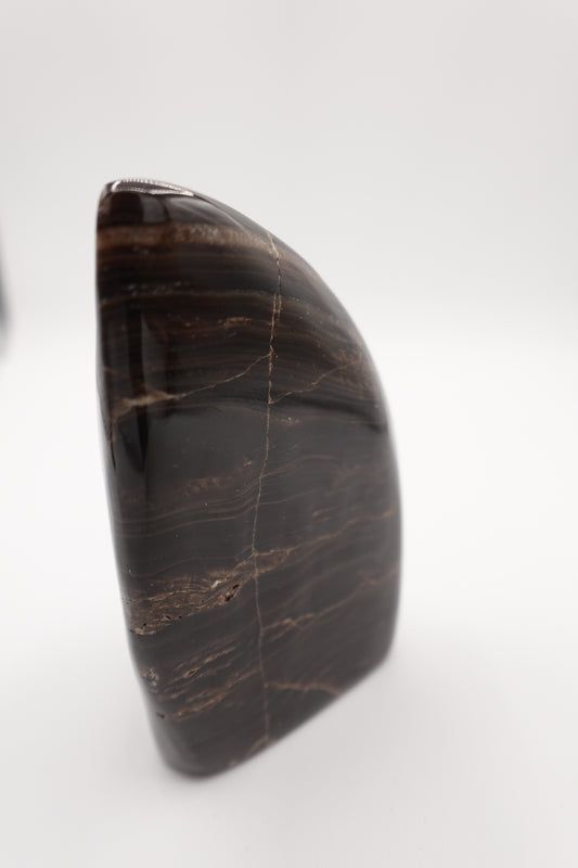 Chocolate Calcite Free Form