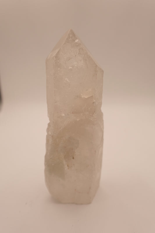 Clear Quartz Point Cut Base Generator