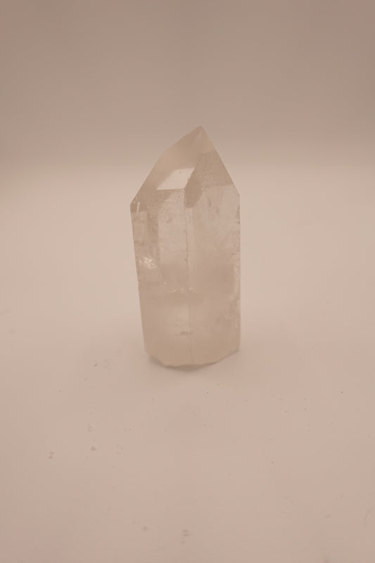 Clear Quartz Point Cut Base Natural