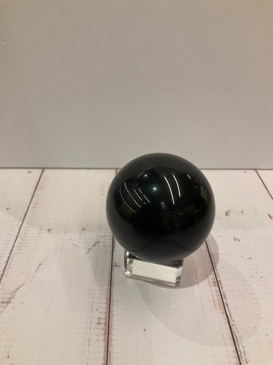 Black Obsidian Sphere
