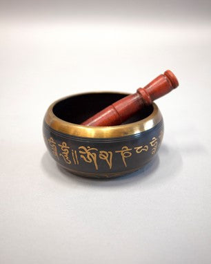 Tibetan Buddha Singing Bowl – Decorative Sound Bowl for Meditation and Spiritual Harmony