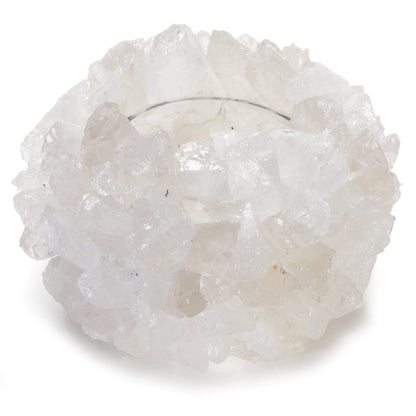 Crystal Clarity Clear Quartz Vase – Sophisticated Decor and Space Harmonization