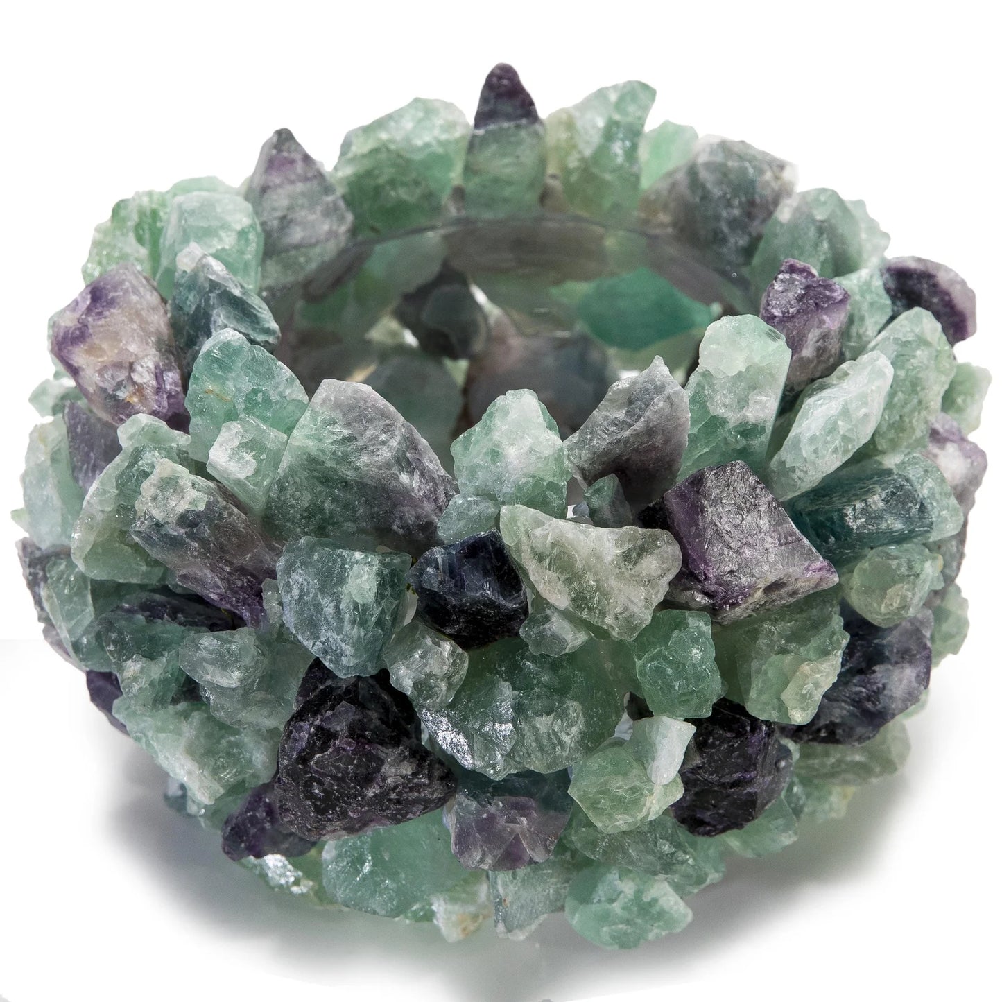 Radiant Fluorite Crystal Vase