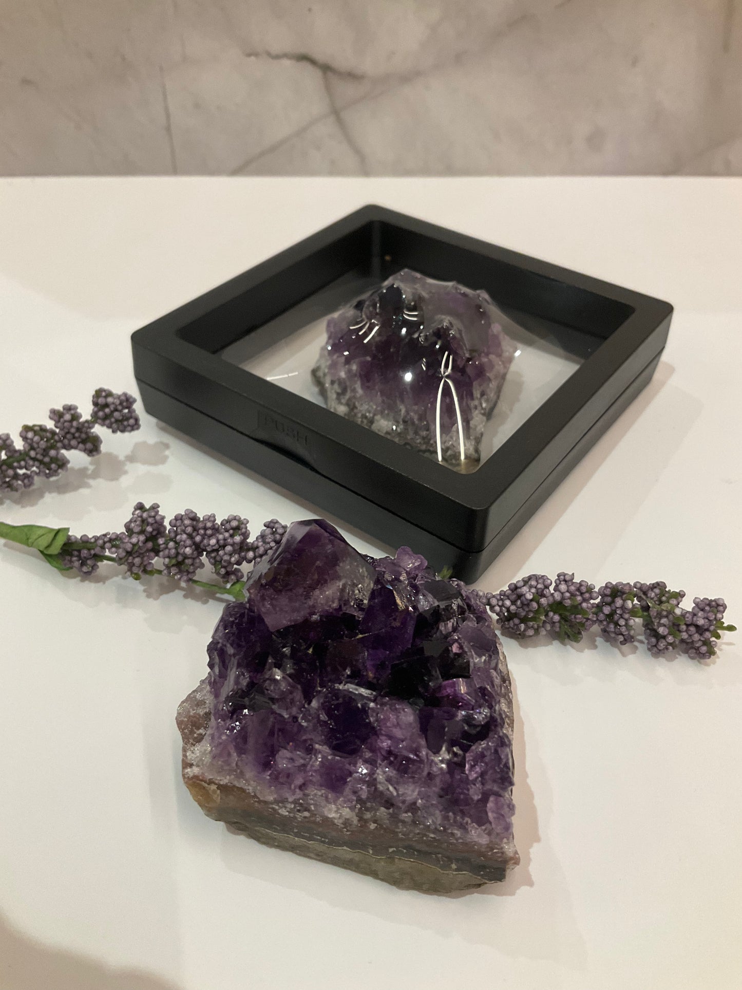 Amethyst Geodic Mini Cluster – Uruguay Origin