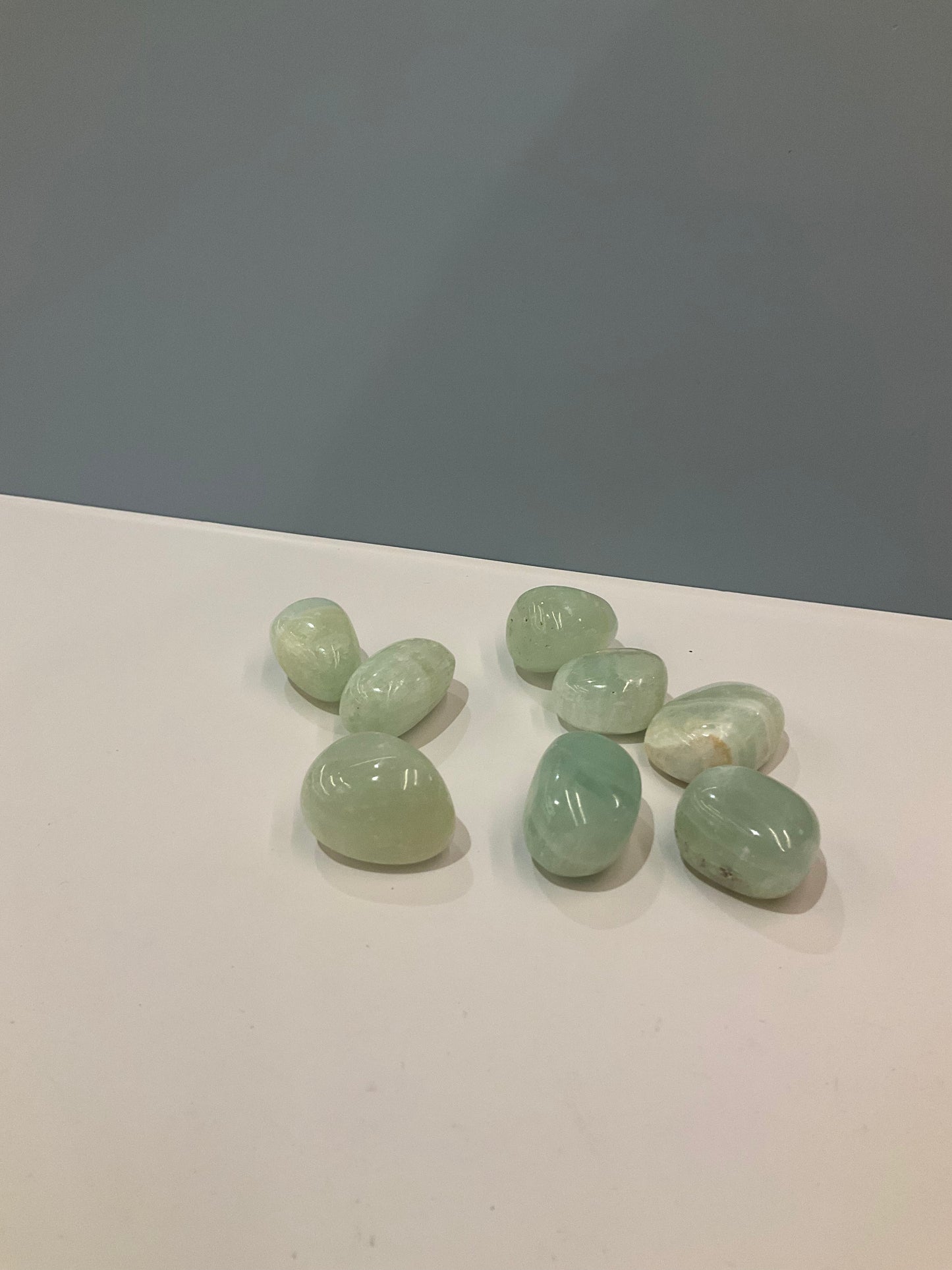 Aqua Calcite Pocket Crystal – Tranquility and Natural Softness