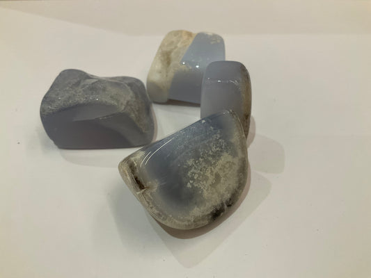 Blue Chalcedony Pocket Crystal