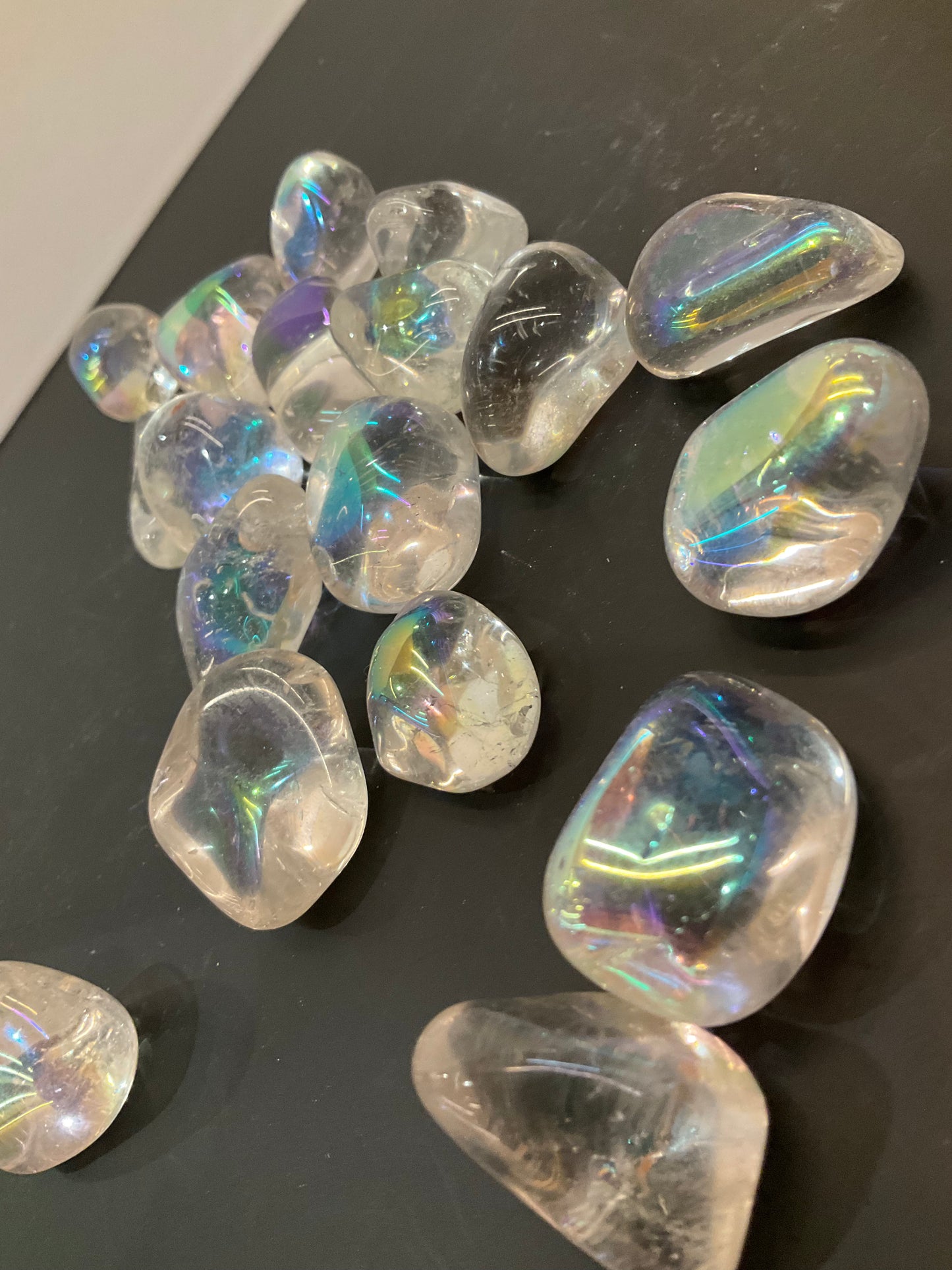 Aura Quartz Pocket Crystal