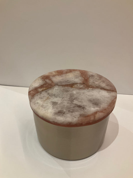 Rose Quartz Stone Box