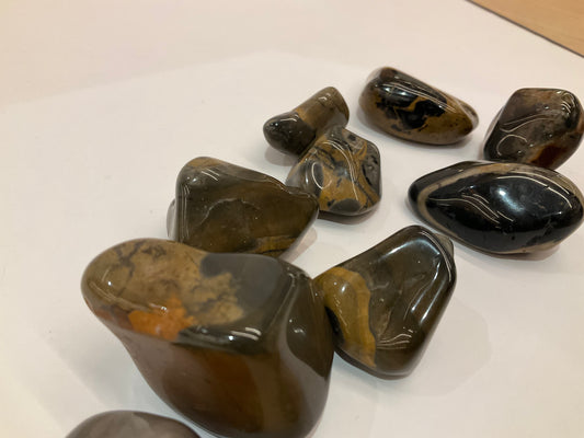 Tiger Iron Pocket Crystal