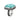 925 Sterling Silver Aqua Chalcedony Statement Ring with Scrollwork