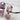 Amethyst Double Terminated Point Silver-Plated Cuff Bracelet