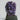 Amethyst Geode with Black Wooden Stand – Spiritual Décor for Peace and Mental Clarity