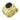 Black Onyx Cocktail Ring with Multi-Band Brass Design