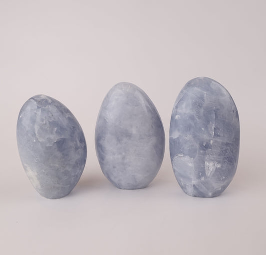 Blue Celestite Free Form – Decorative Blue Celestite Stone for Clarity and Serenity