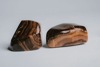 Chocolate Calcite Free Form – Decorative Chocolate Calcite for Stability and Warm Energy