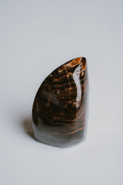 Chocolate Calcite Free Form – Decorative Chocolate Calcite for Stability and Warm Energy