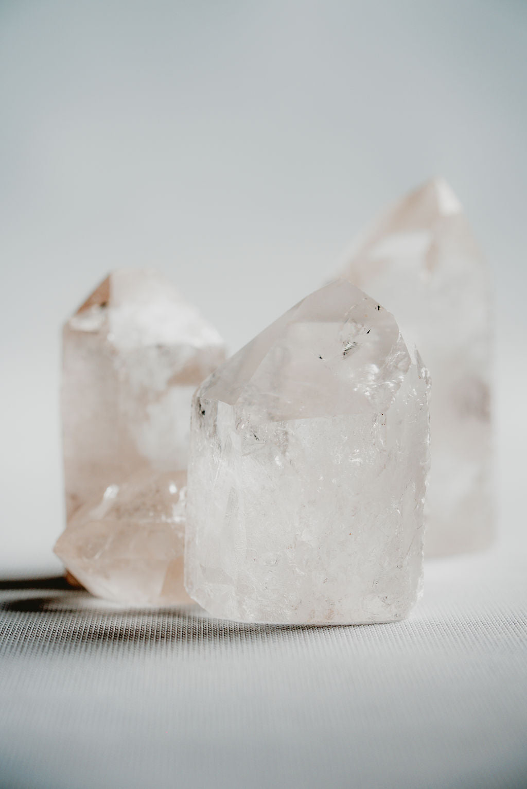 Clear Quartz Point with Cut Base – Crystal of Clarity and Energy for Balanced Spaces