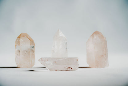 Clear Quartz Point with Cut Base – Crystal of Clarity and Energy for Balanced Spaces