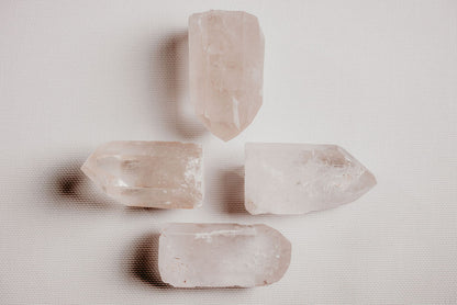 Clear Quartz Point with Cut Base – Crystal of Clarity and Energy for Balanced Spaces
