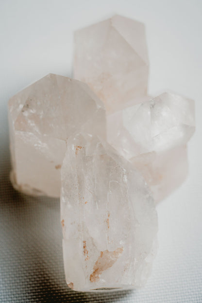 Clear Quartz Point with Cut Base – Crystal of Clarity and Energy for Balanced Spaces