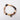 Coastal Glow Pearl Stretch Bracelet with Sun Charm