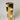 Golden Lily Geode Vase – Gold Vase with Natural Geode Accents for Timeless Elegance