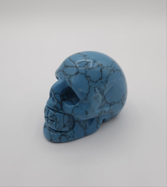 Decorative Hand-Carved Skull for Transformation, Energy, and Mindful Style