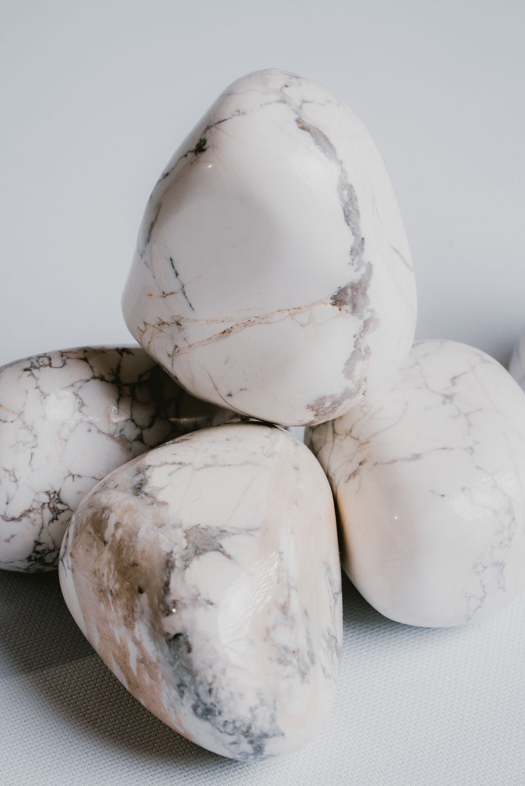 Howlite free form-Howlite Stone for Calm, Balance, and Sophisticated Style
