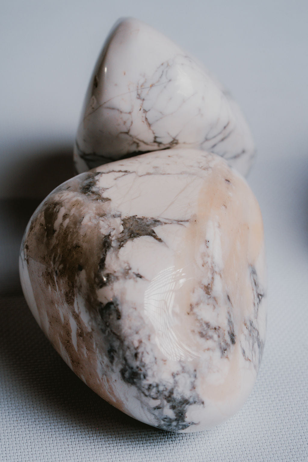 Howlite free form-Howlite Stone for Calm, Balance, and Sophisticated Style