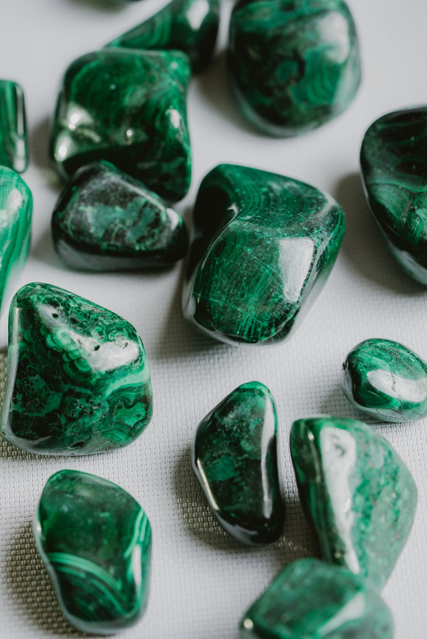 Malachite Pocket Crystal – Stone of Protection, Grounding, and Natural Style