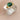 Malachite Sterling Silver Statement Ring with Gold Accents