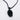Skull-Pendant-with-Black-Cubic-Zirconia-–Includes-24"-Box-Chain